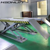 Lift cu foarfecă ultra-subțire pentru aliniere a roților